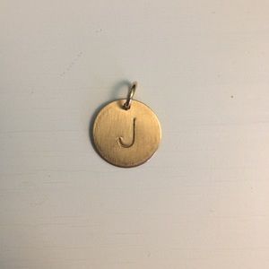 South Moon Under “J” Necklace Charm